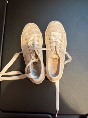 Keds Kids Gold Glitter Sneakers